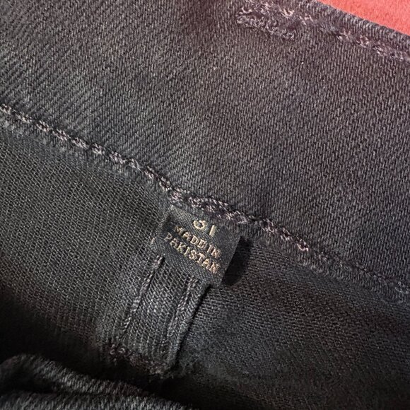 Frye Addie Skinny Jeans, Black, Size 31, NWOT - Picture 5 of 6
